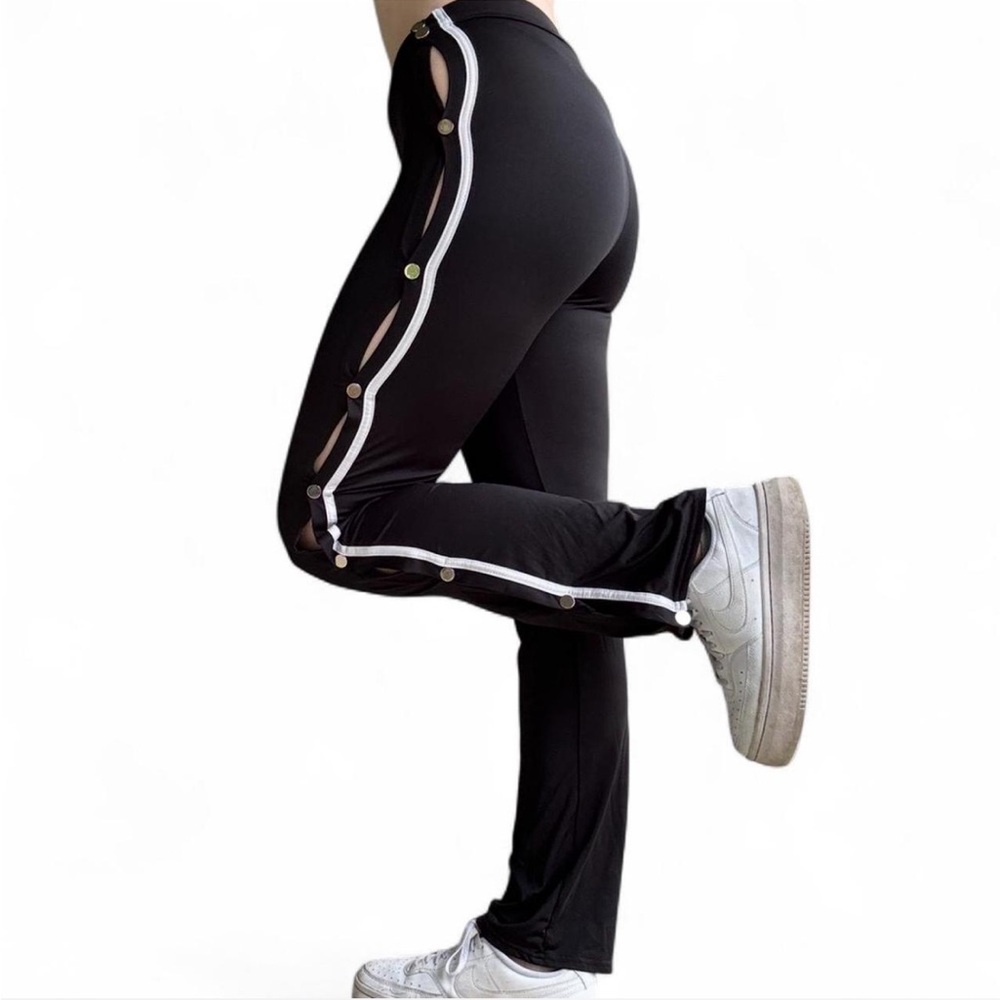 Black Tear Away Pants